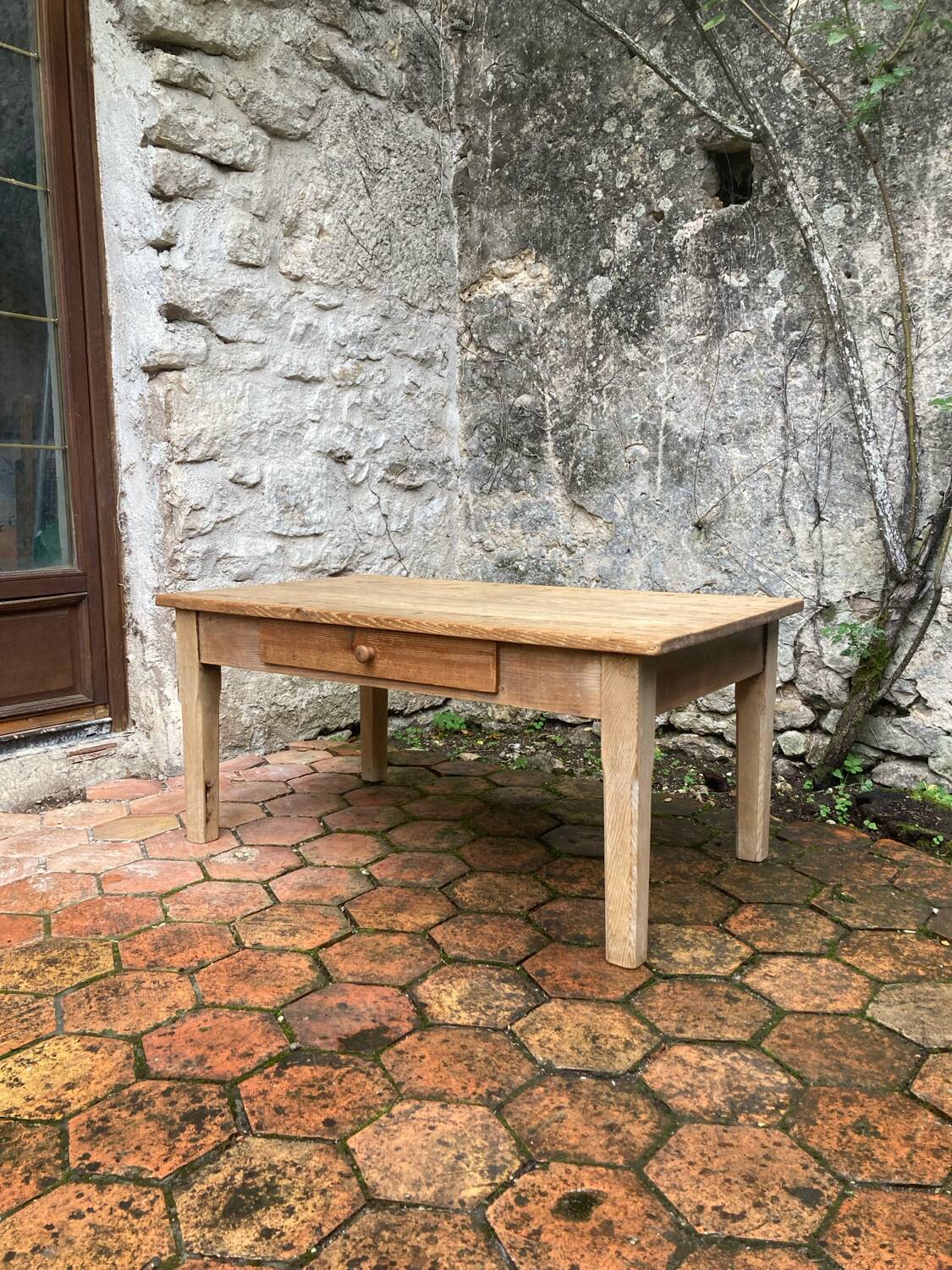 Vintage farmhouse coffee table