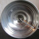 Table lamp in tin and gold metal, 1970s