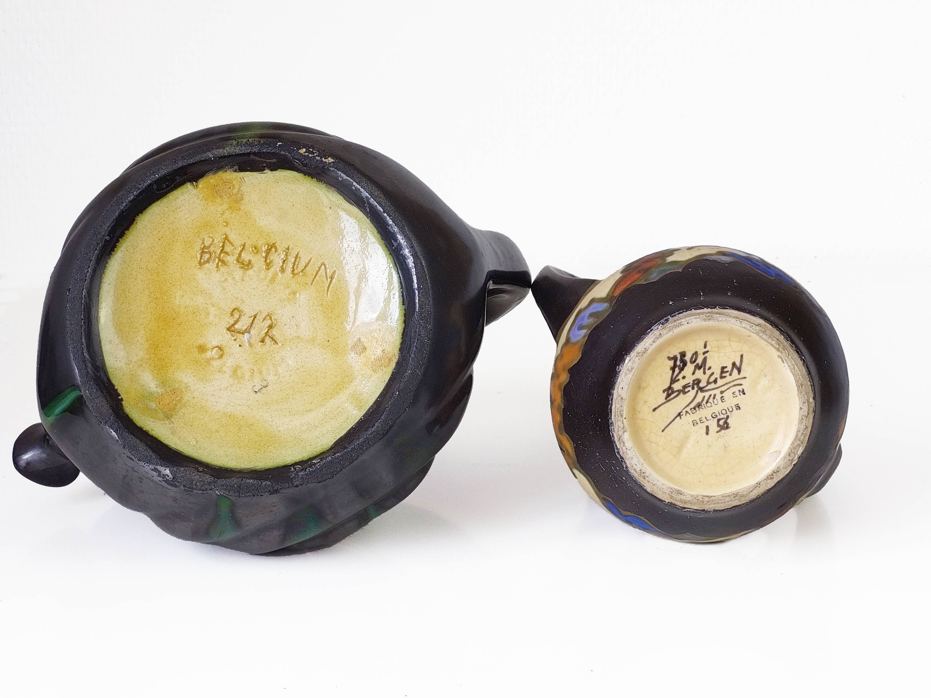 Two ceramic vases