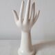 Hand-shaped ring vase