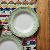 Set of 5 deep plates 9700 l'amandinoise