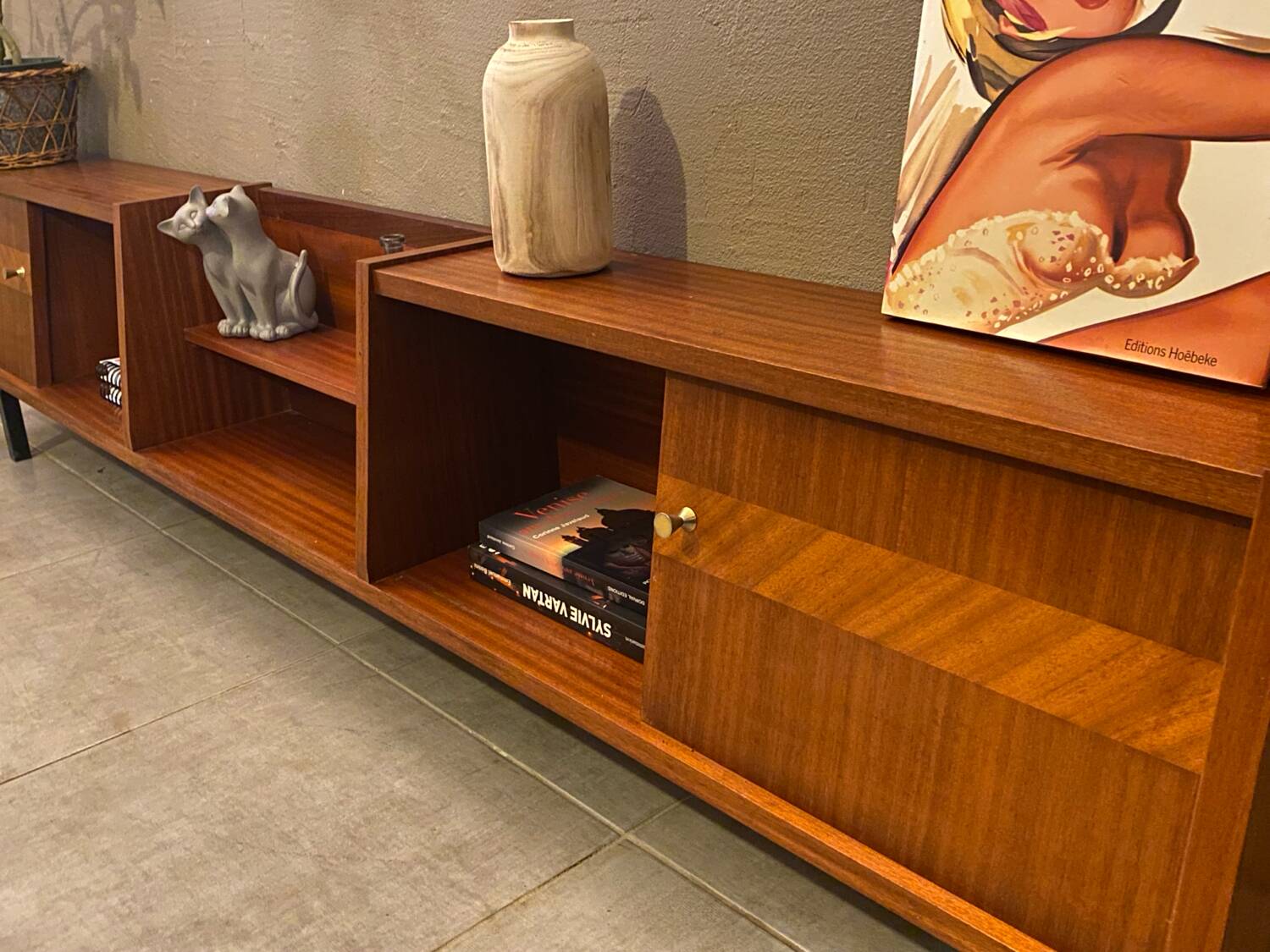 Vintage sideboard from the 60s (shallow)