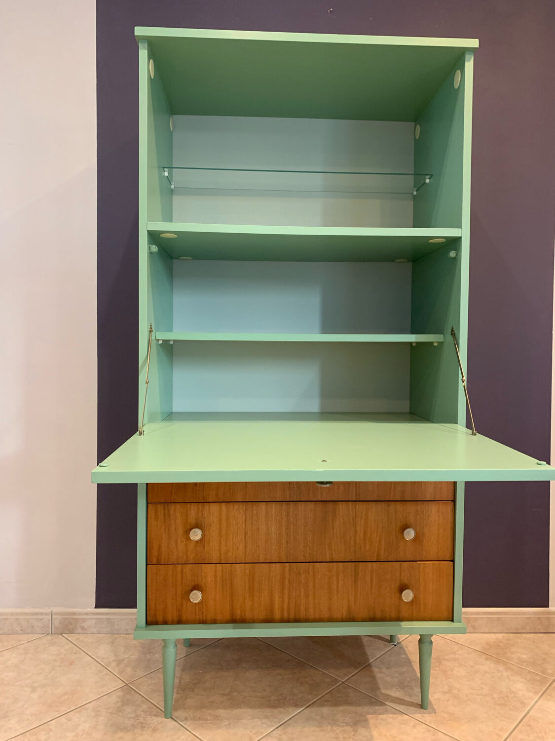 Vintage secretary desk