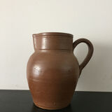 Handmade pottery jug pot