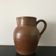 Handmade pottery jug pot