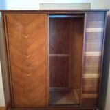 70s wardrobe with sliding doors