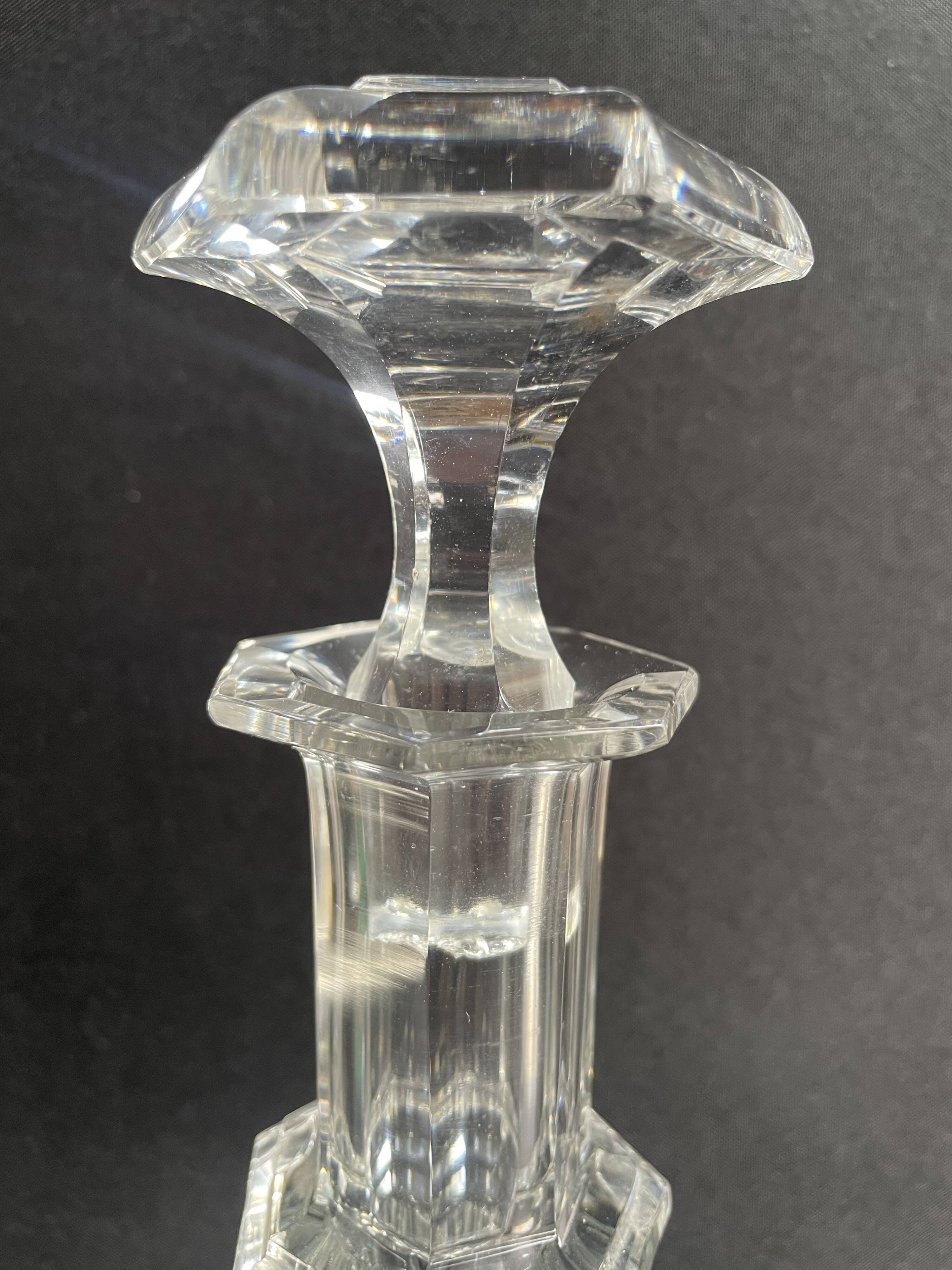 Baccarat Harcourt wine carafe 1841