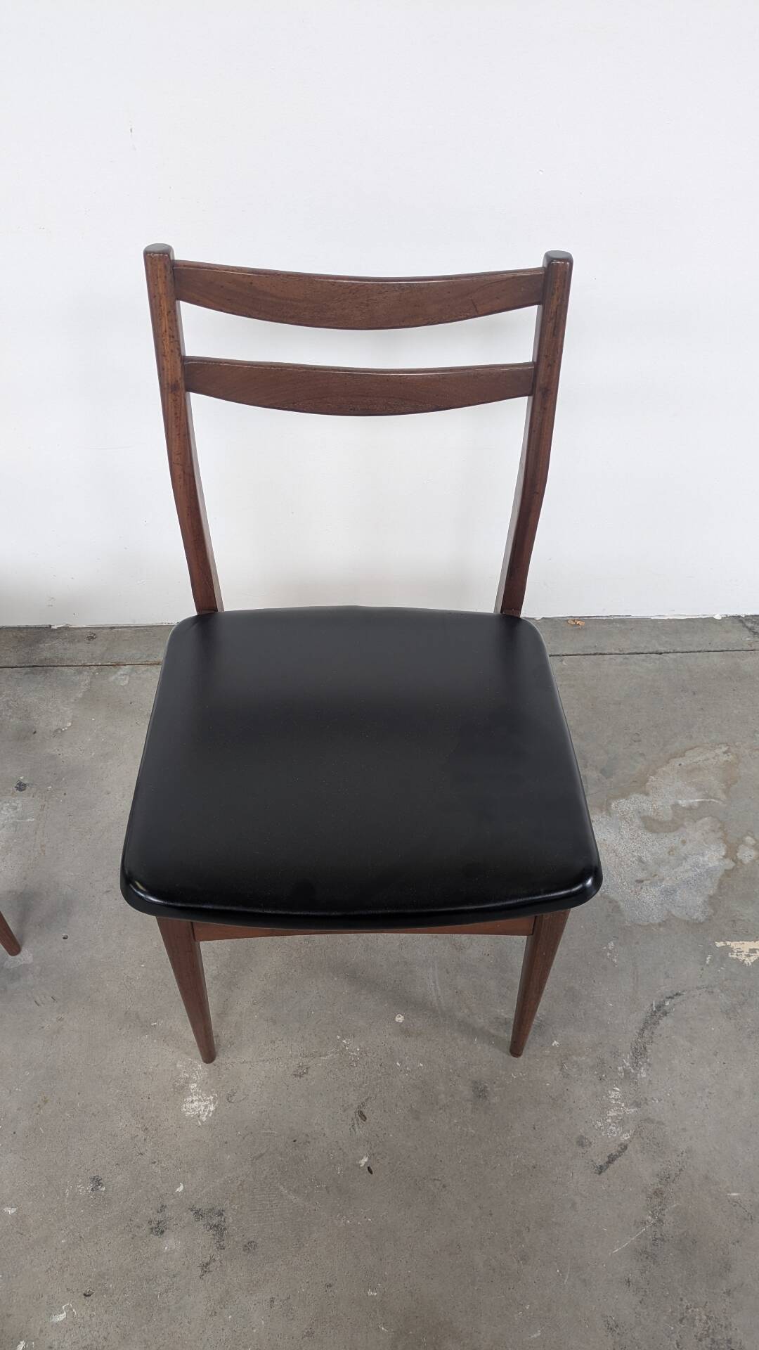 Vintage Scandinavian design table and chairs.