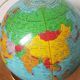 Earth globe from 1964