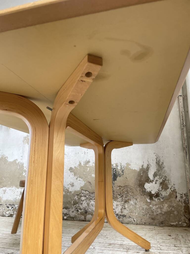 Alback bentwood beech table Ikea vintage