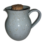 Refreshing pitcher in vintage stoneware