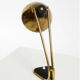 Rare large Mid Century Modern brass table lamp with beautiful patina