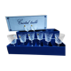 12 glasses of crystal water wine, Antibes model, hand-cut, 18 cl