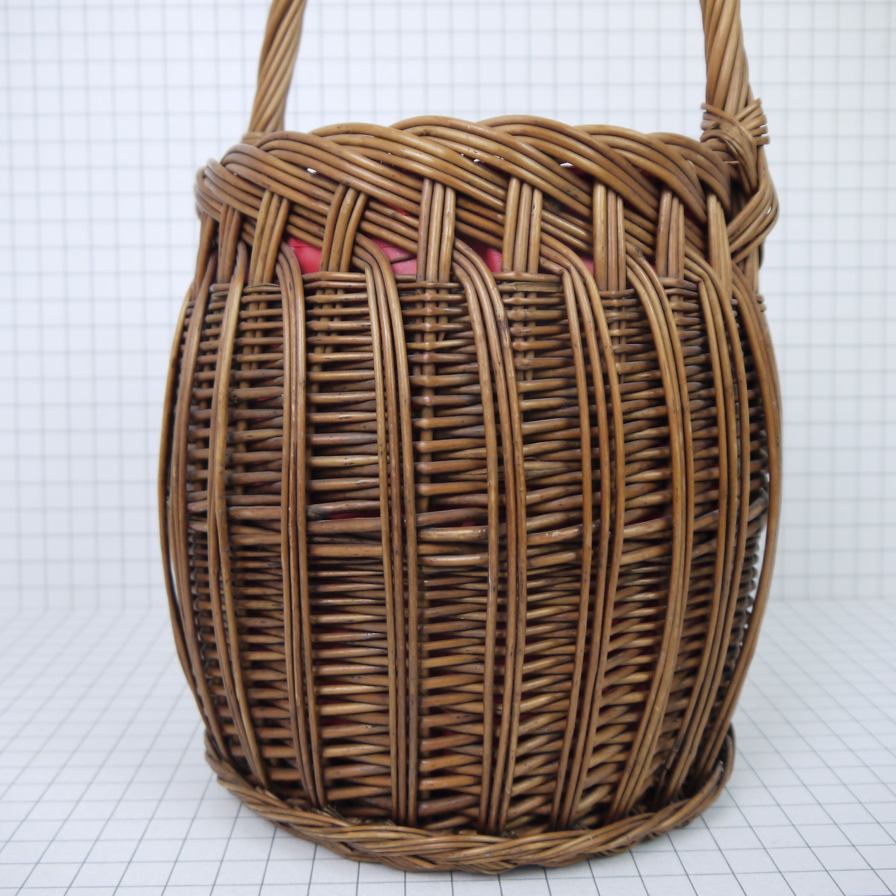 Wicker for knitting basket