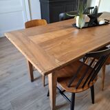 Table de ferme en noyer 200x80 8 pers.