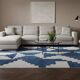 Handmade wool rug from Morocco 3 x 2 m