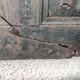 Gothic oak chest bench