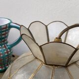 Suspension in mother-of-pearl and lotus brass 1950