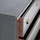 Commode ancienne grise (vers 1920)