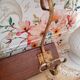 Old wall coat rack 4 patères