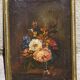 Colorful Flower Bouquet Oil on Canvas Still LIfe