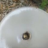 2 enamelled sheet metal suspensions