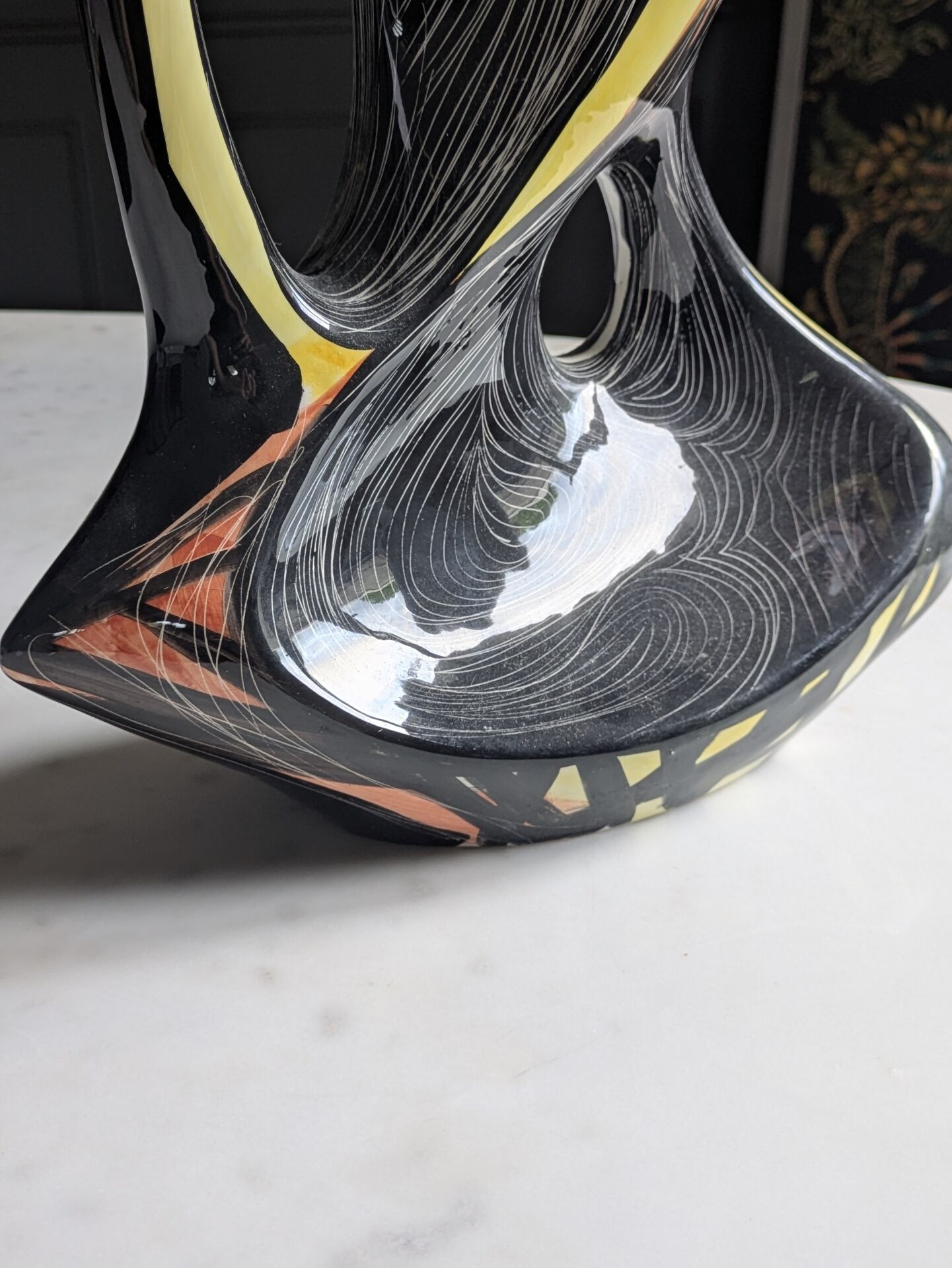 Mid-Century Vase 50s 60s