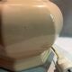 Pale pink ceramic lamp base