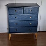 Chest of drawers Rød Sødgren blue ganne 2