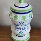 Pot apothicaire Gien Theriaca
