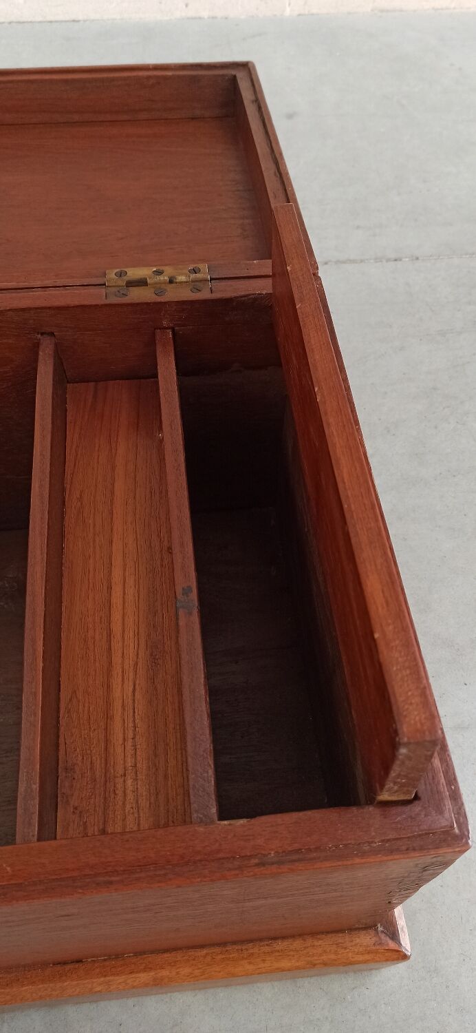Vintage chest in exotic wood