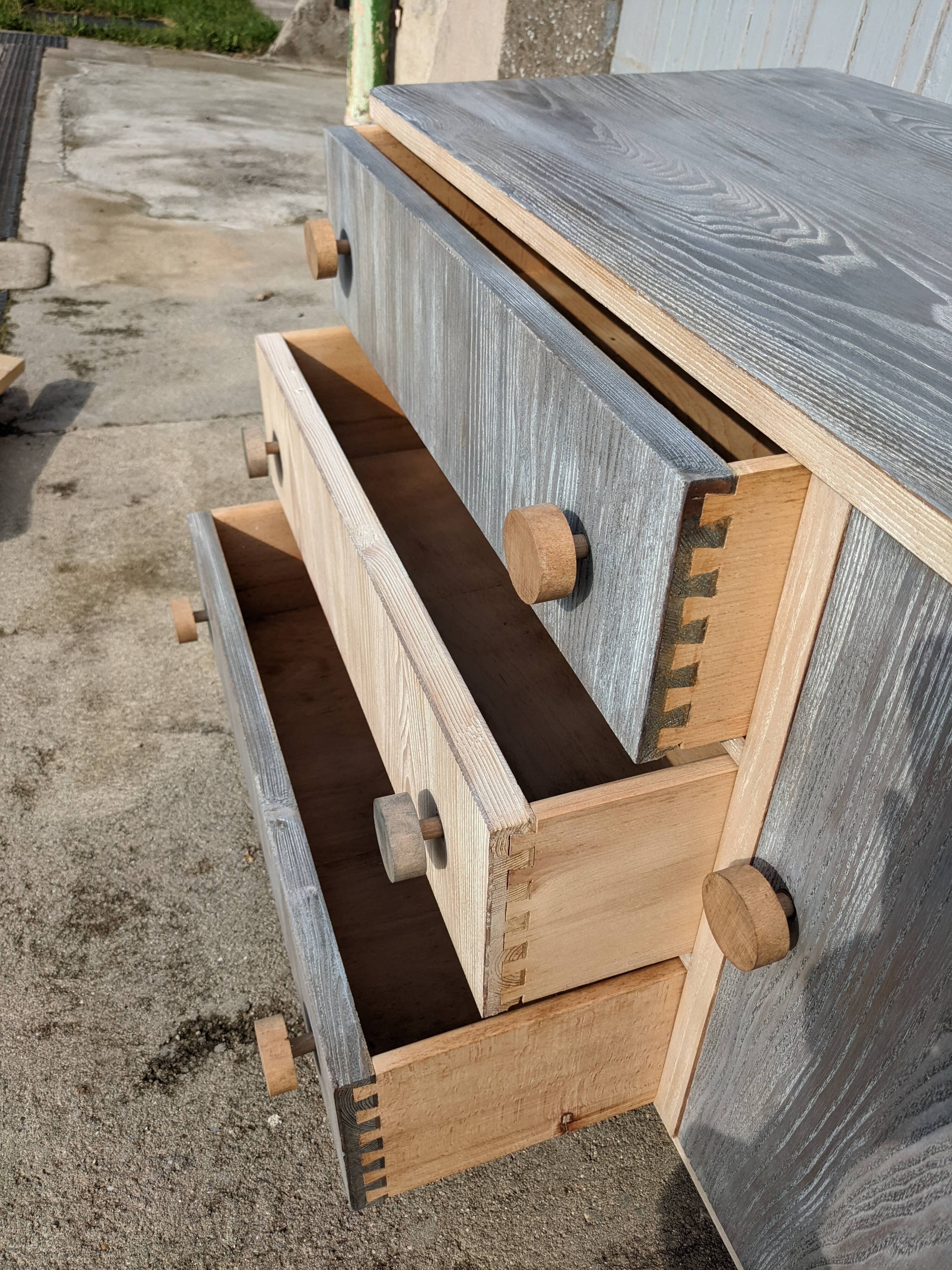 Commode bi-color