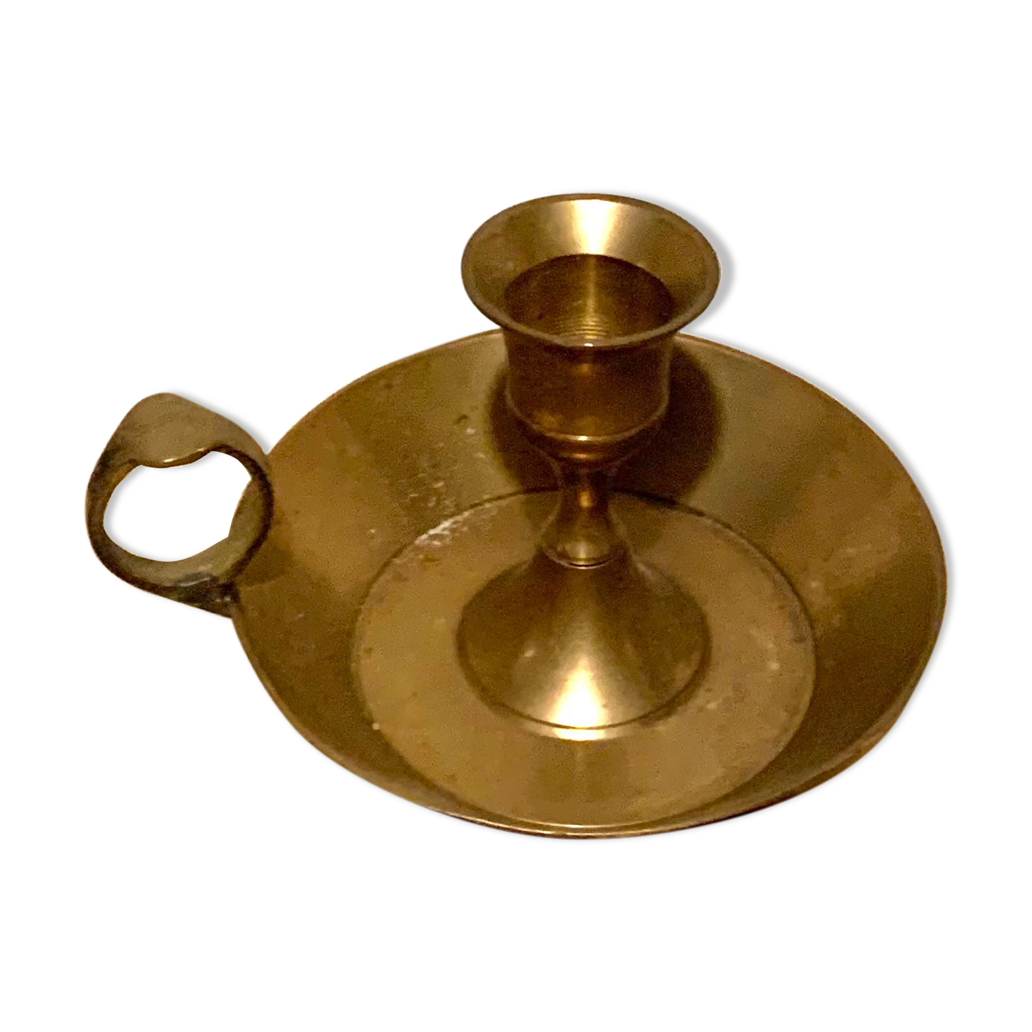 Brass candle holder