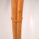 "Palm tree" floor lamp in rattan