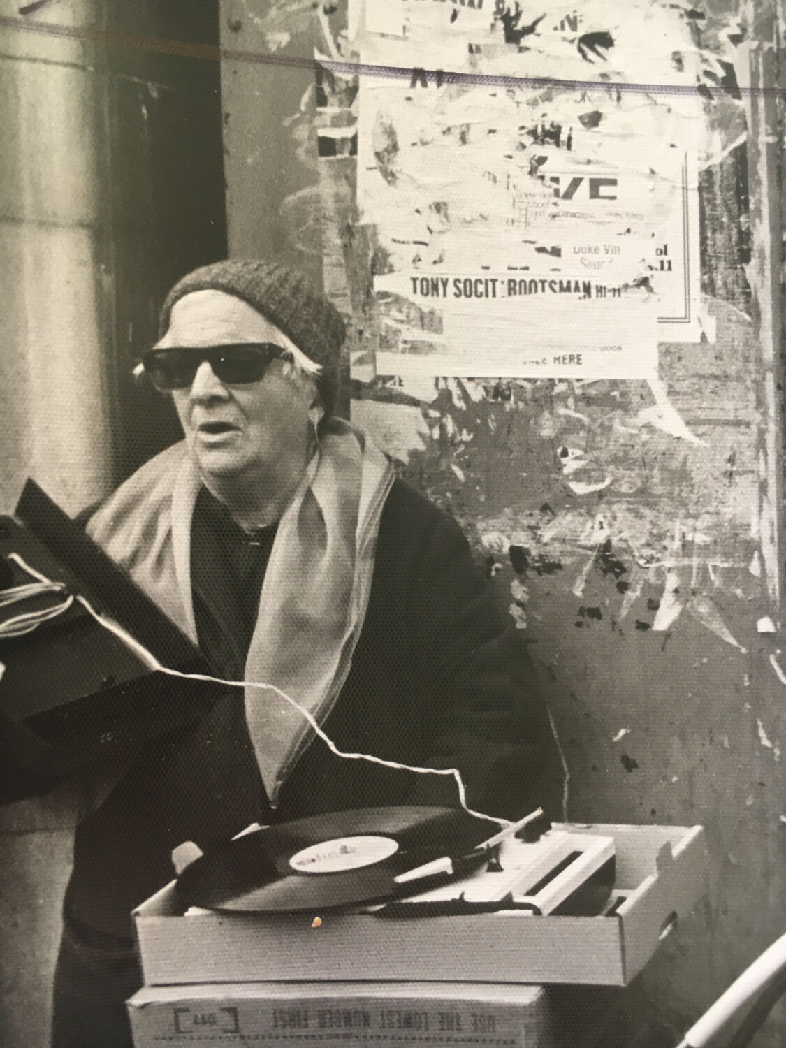 Photography London 90, music, vinyl record, street