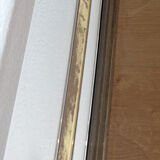 Chrome metal, brass and smoked glass coffee table to taste like Willy Rizzo