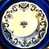 6 Longchamp Rouen plates
