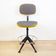 Upholstered Vintage Desk Swivel Stool, Spain, 1960s