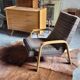 Vintage cowhide carpet 1970 2m20x1m90