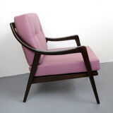 1960s armchair in violet