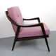 Fauteuil des années 1960 violet