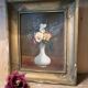 Huile sur carton