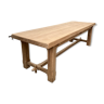 Large oak farm table