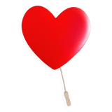 Vintage Ikea heart night light