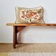 Old farmhouse bench in solid wood - 128 cm