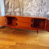 Sideboard in varnished teak