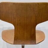 Set of 2 swivel chairs Model 3113 by Arne Jacobsen, Fritz Hansen, 1960s