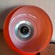 Naxos orange opaline lamp - vintage fabric from the 70s