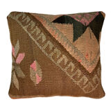 Housse de coussin kilim turc vintage 40 x 40 cm