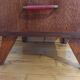 petite commode, chiffonnier, poignées scoubidou, pieds compas, vintage